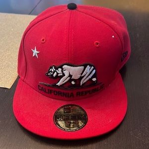 New era California Republic hat 7 5/8